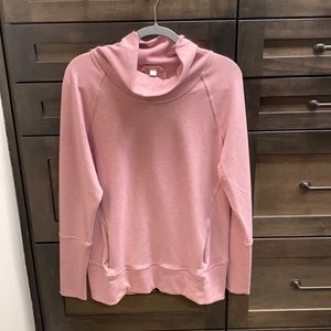 Lululemon pink turtleneck pullover